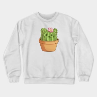 Cat Shaped Cactus Crewneck Sweatshirt